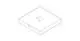 DORNBRACHT-Rosette-ERSATZTEILE-092773002-55-x-55-x-8-5-mm-Chrom-092773002-00 gallery number 1